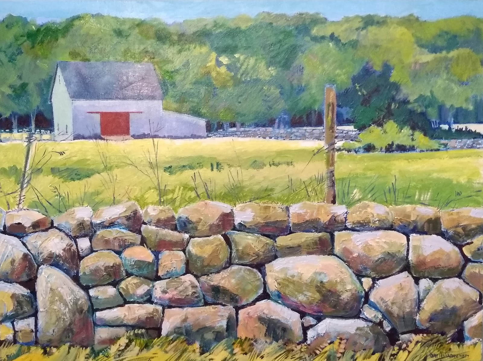 Vineyard Haven Public Library Art in the Stacks John Holladay