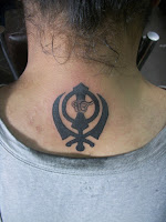 Khanda Tattoo Designs