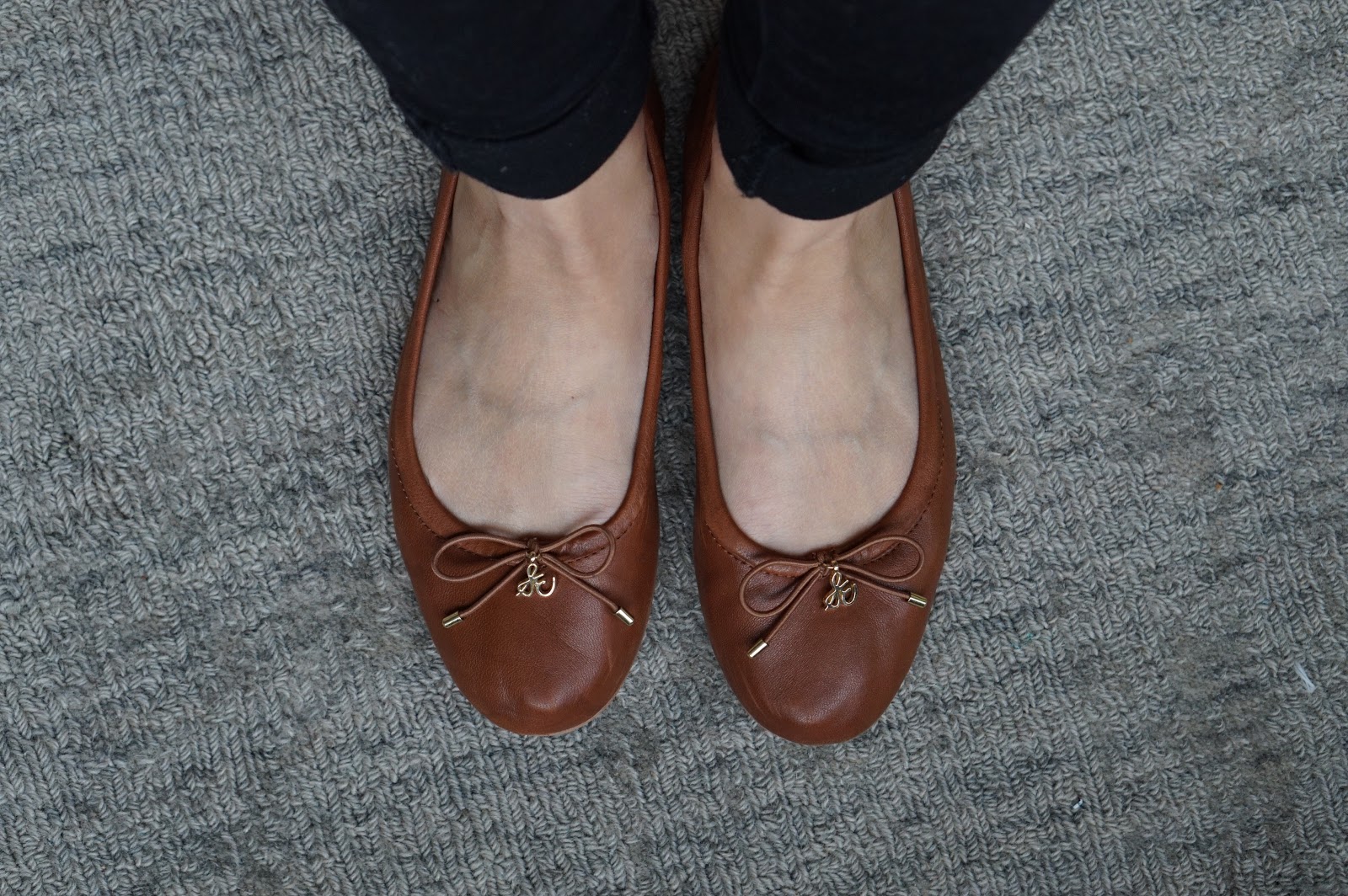 Sam Edelman Felicia Flats in Saddle Leather - One Year Use Review ...