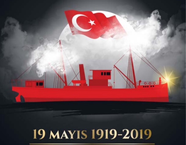 19 май 2019. 19 Mayis 1919 Wallpaper. Баннер Эрдоган afiş.