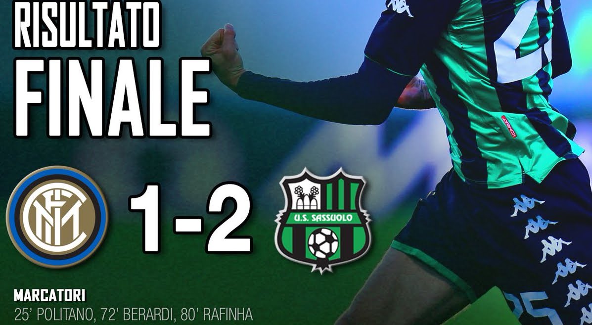 Inter Sassuolo doveva essere una goleada, e invece è stata una sconfitta