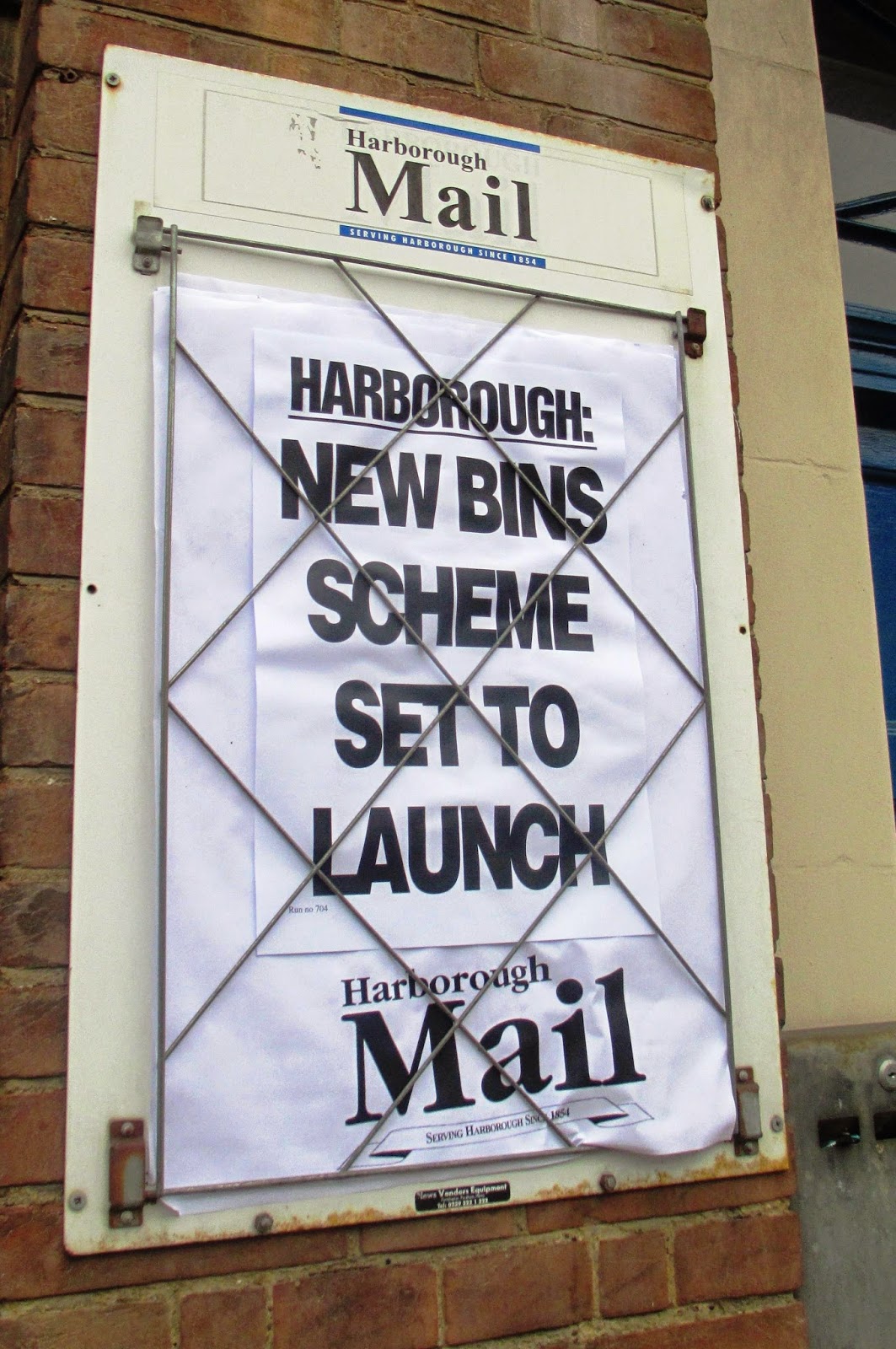 Liberal England It seems the Harborough Mail is now an authority on
