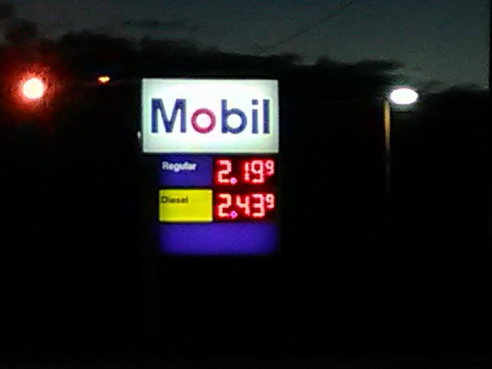 Cranberry County Magazine Sunday Drive Gas Prices, Cape Cod