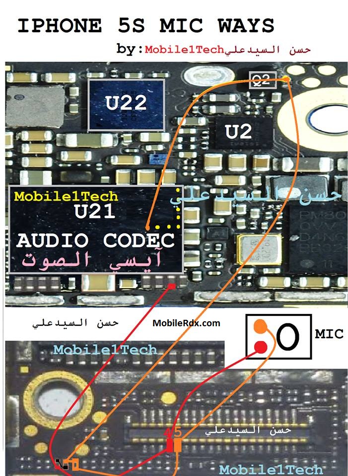 How To iPhone 5s Mic Ways Solution Microphone Problem ... flash flashlight diagram 