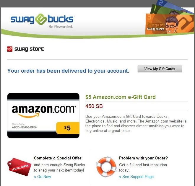 Swagbucks Where are my Gift Cards? Free Cash For Life