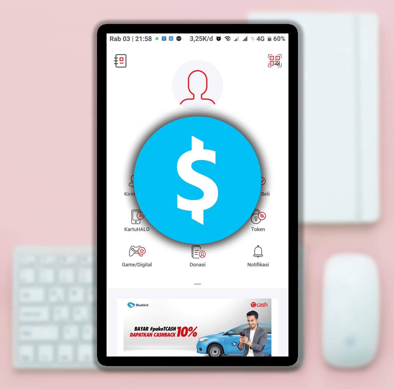 Cara Isi Saldo TCASH SEGERANAT Cara Isi Saldo TCASH SEGERANAT