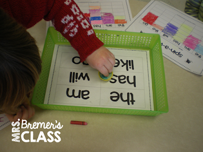 Sight word activities and ideas for Kindergarten, perfect as fun, hands-on literacy centers! #kindergarten #wordwork #sightwords #literacycenters #literacy