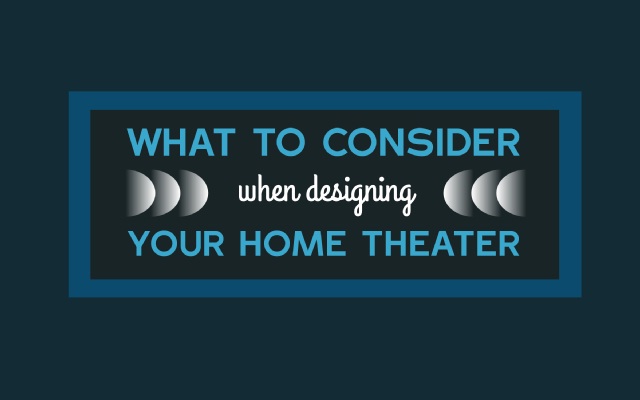 Image: What to Consider When Designing Your Home Theater #infographic