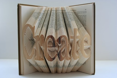pages folded into the word Create