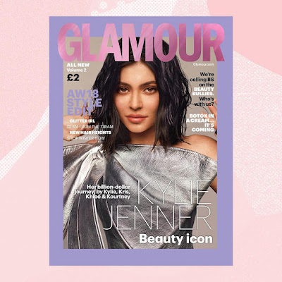 Kylie Jenner in triple cover for glamour magazine UK