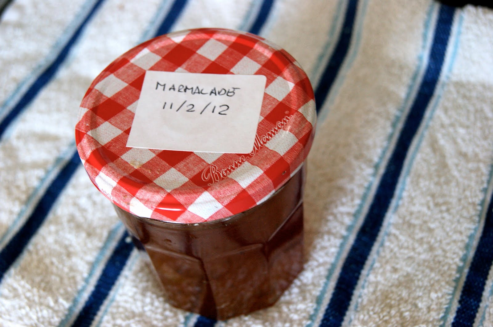 chronicles of my life Homemade Marmalade.