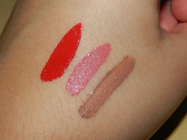MakeUp Forever Aqua Rouge swatches