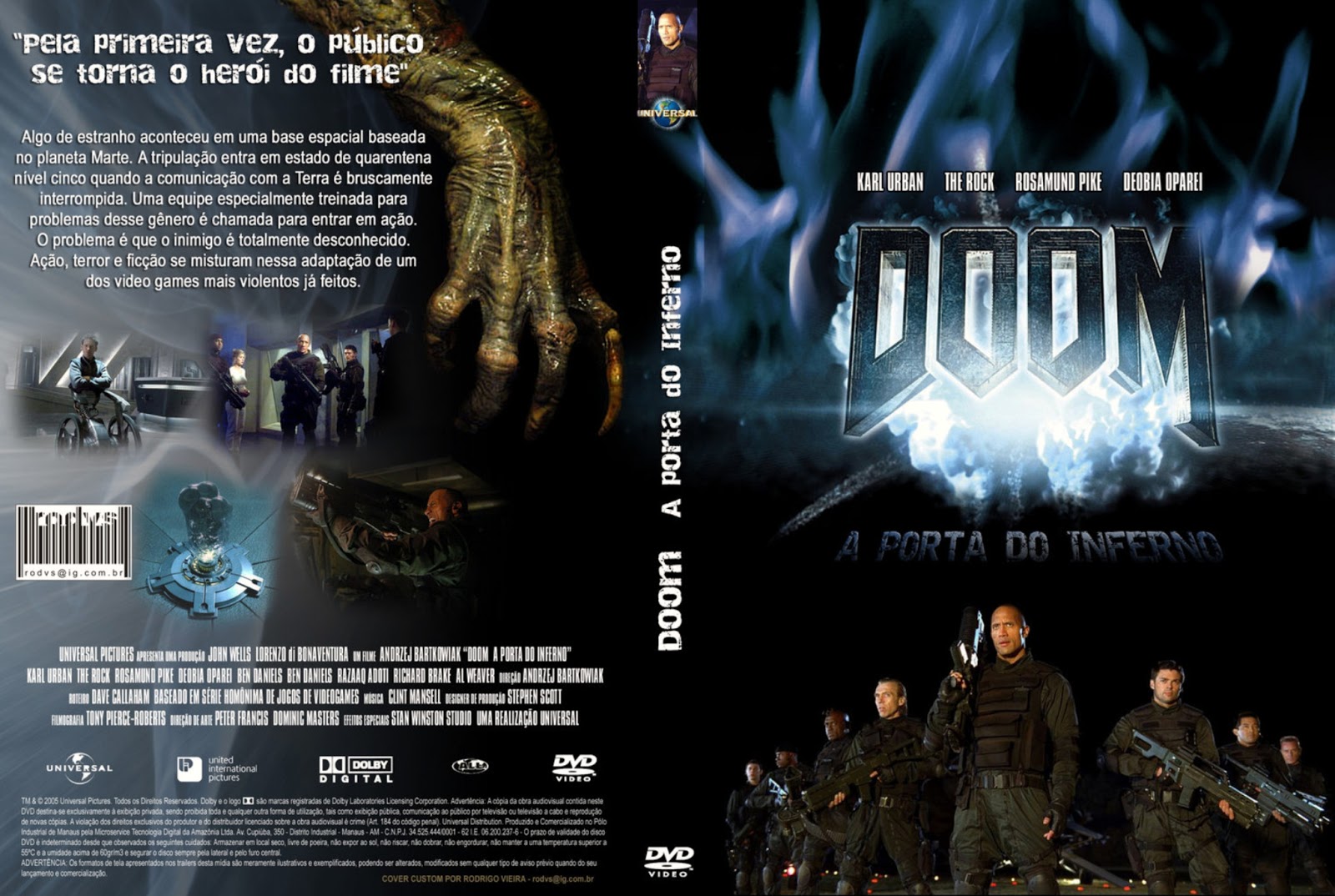 CAPAS DVDR GRATIS Doom A Porta do Inferno CAPAS DVDR GRATIS Doom A Porta do Inferno