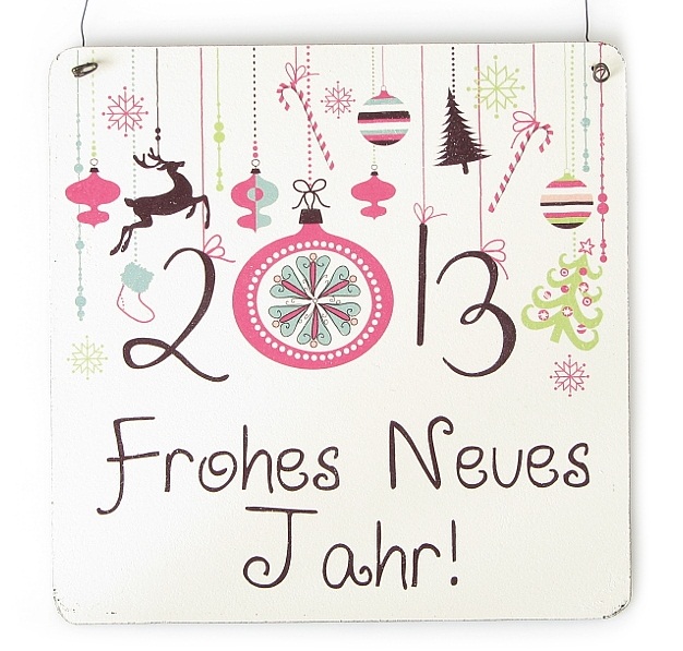 Frohes neues jahr! ELC Γερμανικά: Januar 2013