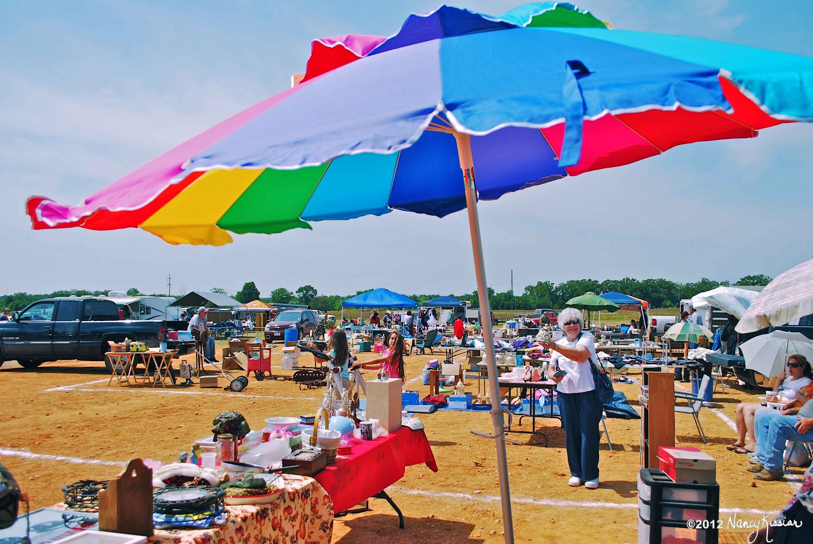 Wild About Texas What a TexasSize Yard Sale Looks Like