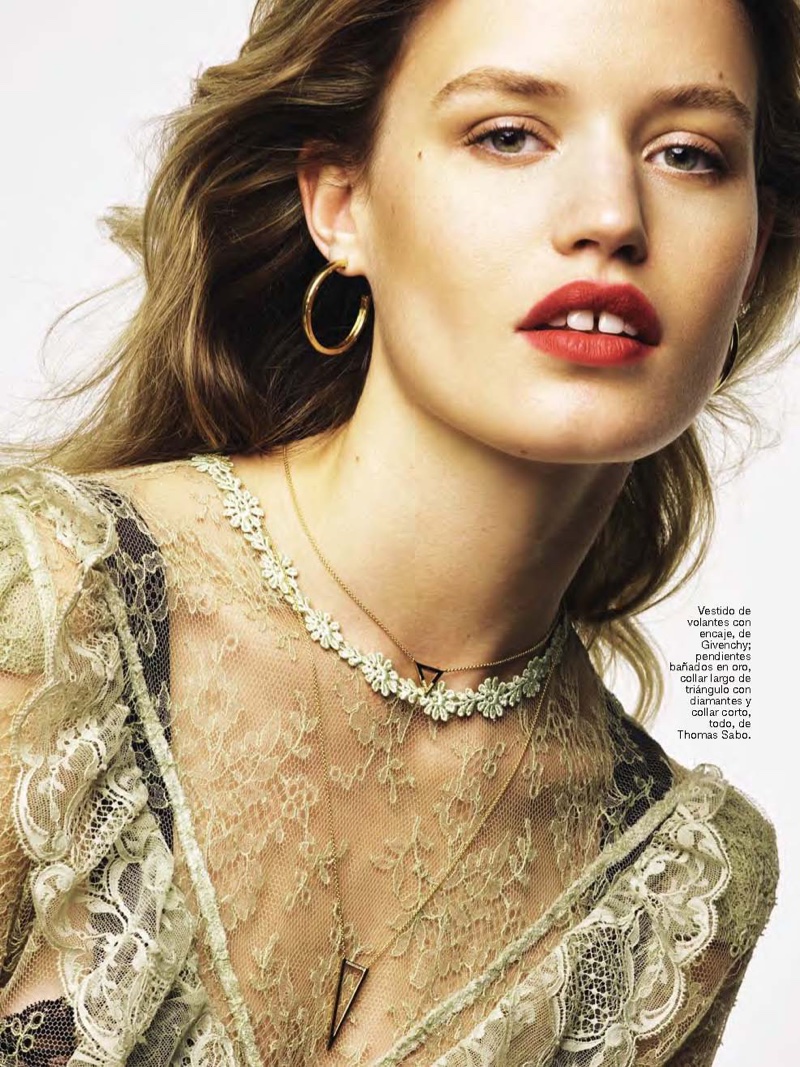 Daily delight May Jagger for Glamour Spain