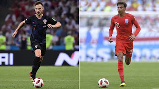 Croacia vs Inglaterra en Semifinales de la Copa Mundial Rusia 2018 