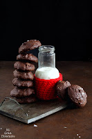  Cookies -Brownie de chocolate