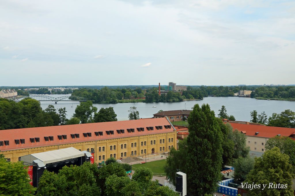 Vistas desde la Juliusturm de la ciudadela de Spandau