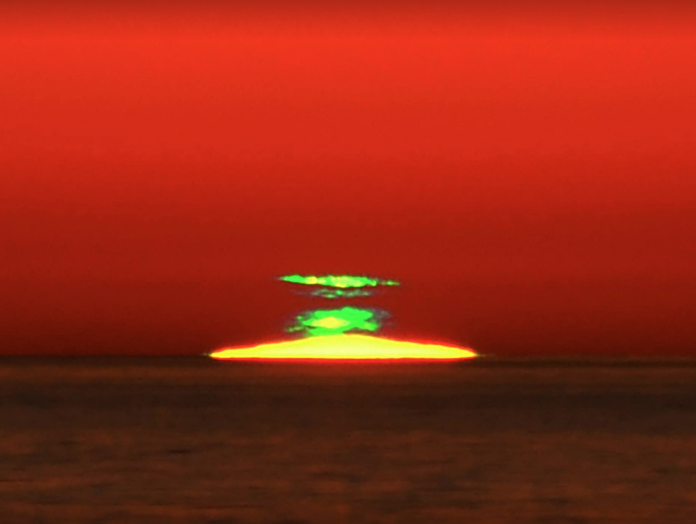 Pillar to Post ONCE AND FOR ALL IS THE GREEN FLASH PHENOMENON REAL OR