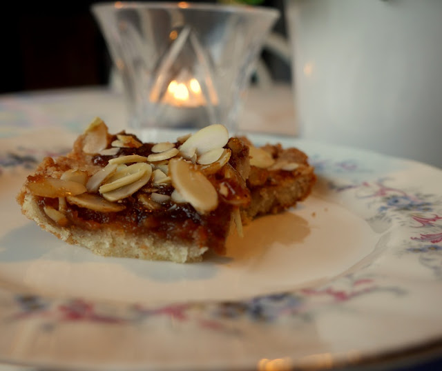 Fabric Paper Thread Apricot Almond Squares