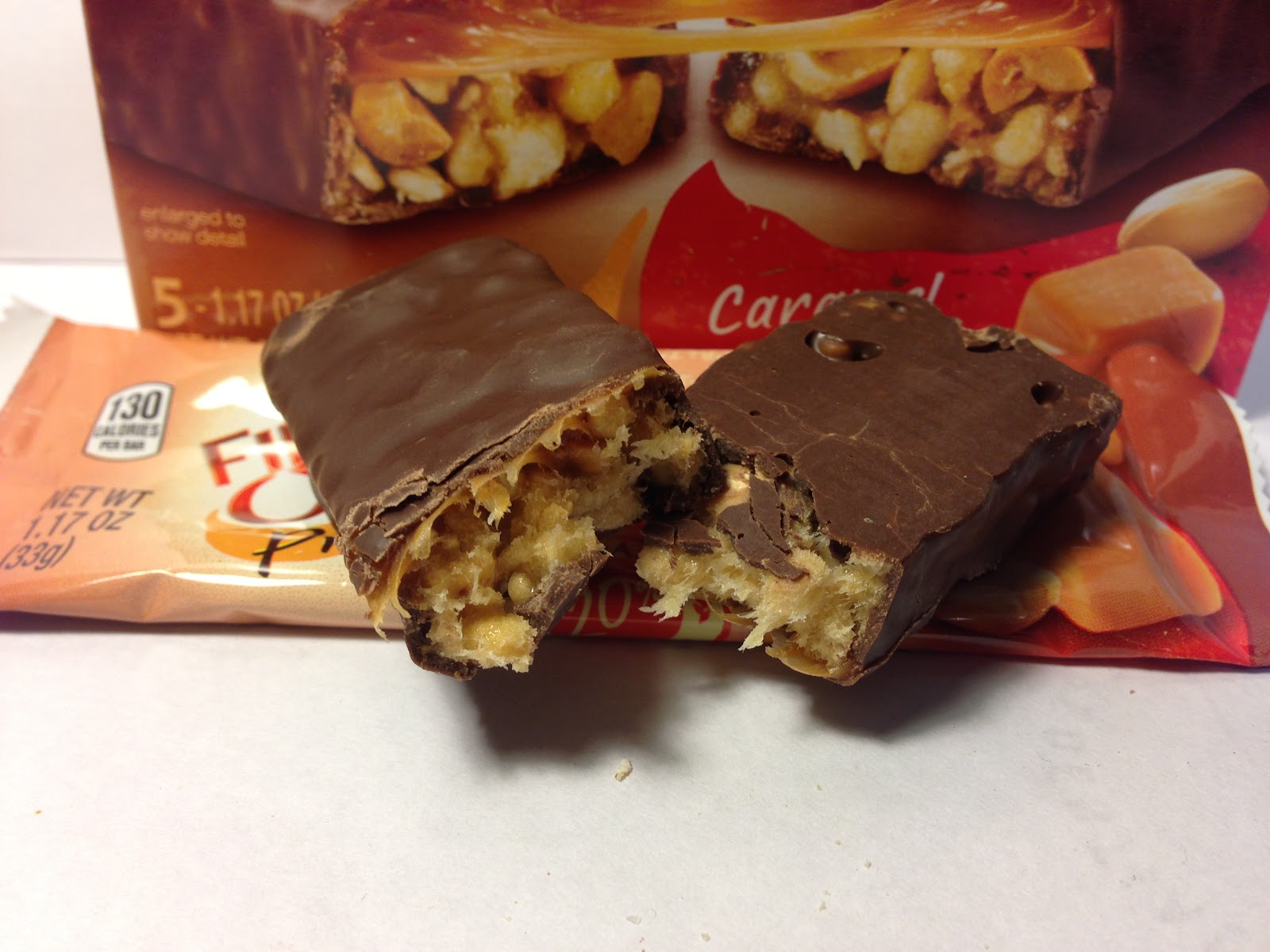 Crazy Food Dude Review Fiber One Protein Caramel Nut Chewy Bar