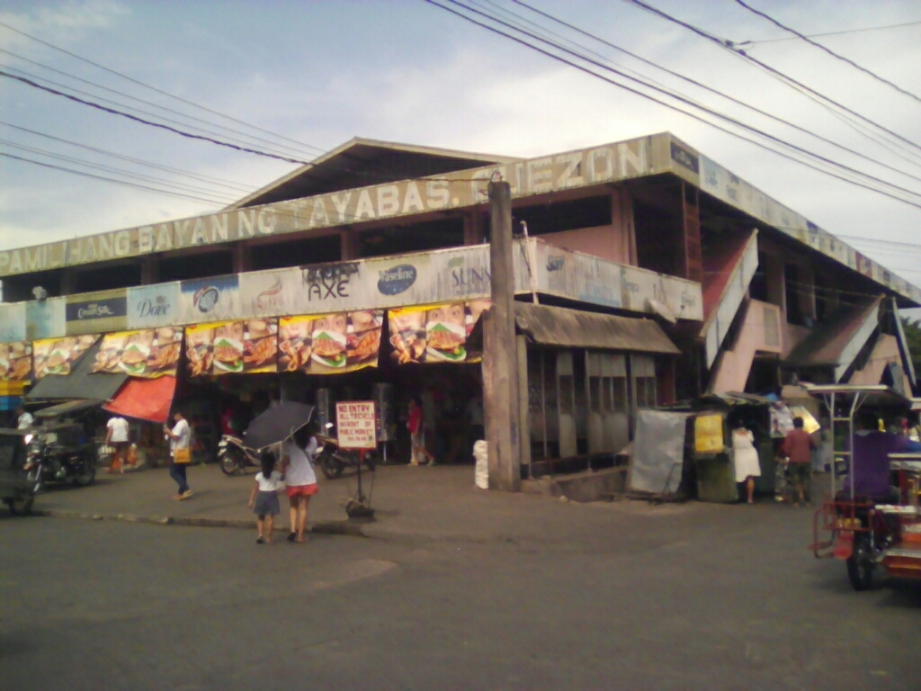 Tayabas City Public Market.