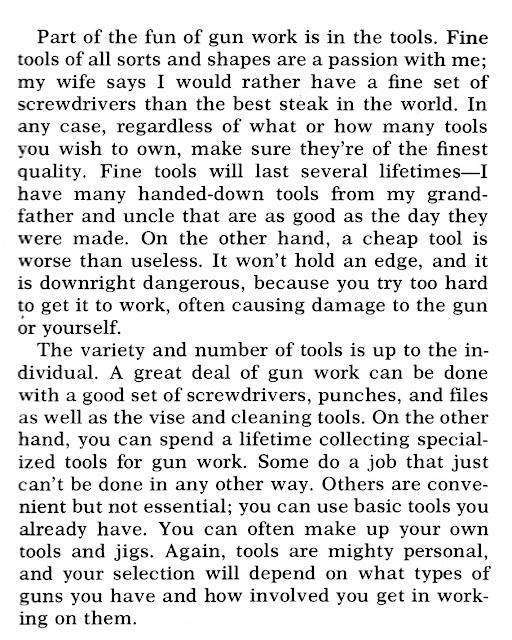 Progress is fine, but it's gone on for too long. Gun tools