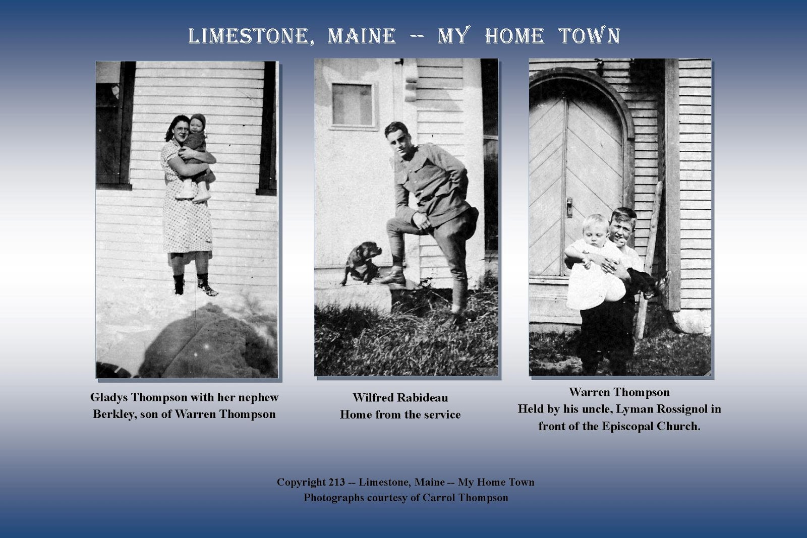 Limestone, Maine My Home Town The Brown Building Additional
