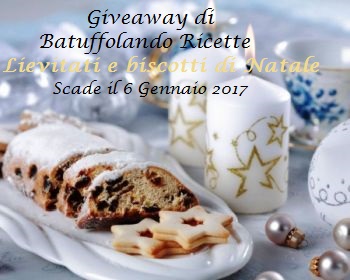 Giveaway Di Natale di Batuffolando Ricette