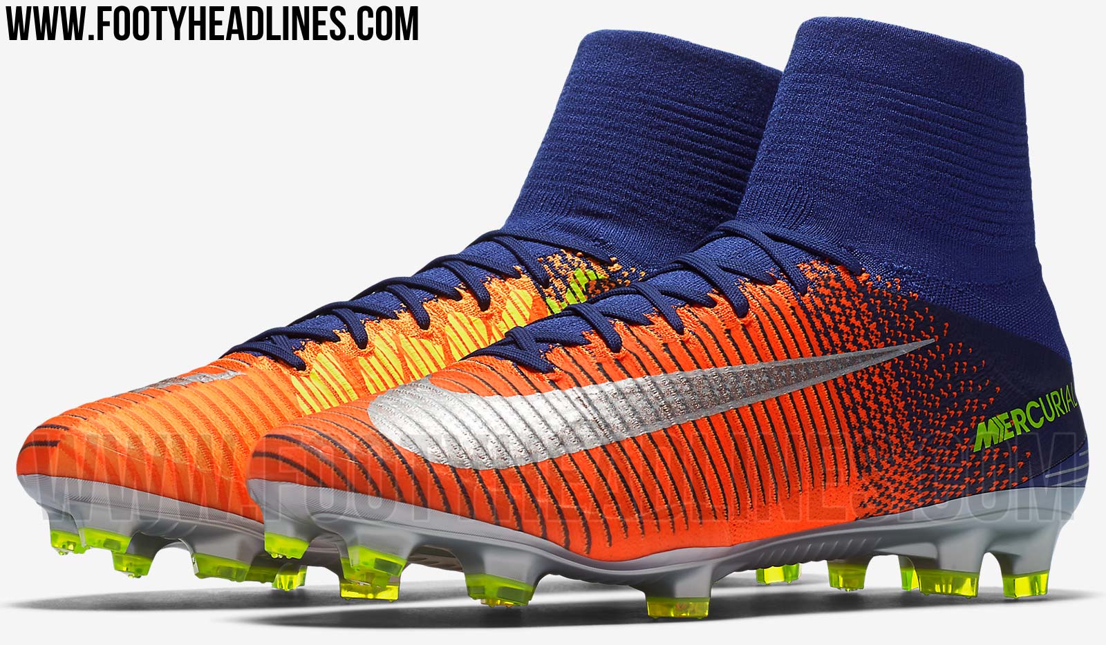 Significativo Novia bueno Blue / Orange / Chrome / Volt Nike Mercurial Superfly V Time To Shine Pack  Boots Released - Footy Headlines