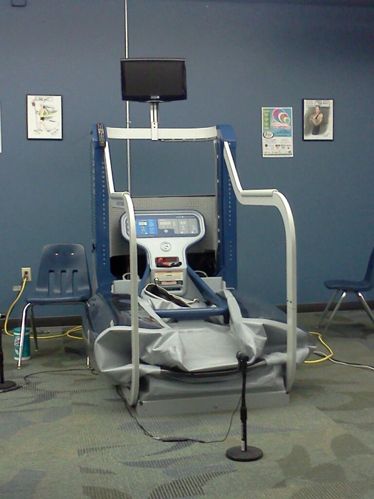 Antigravity treadmill and running advice from an Olympian