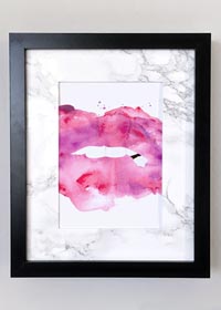 DIY Marble Photo Mat