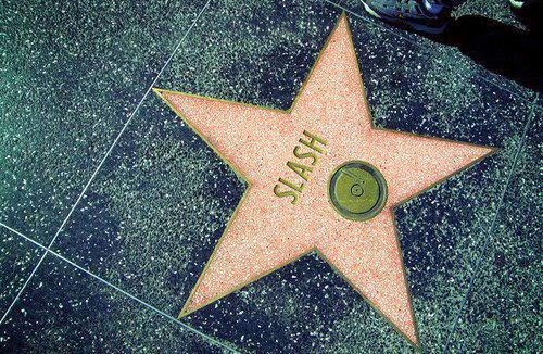 Slash Hollywood Walk Of Fame