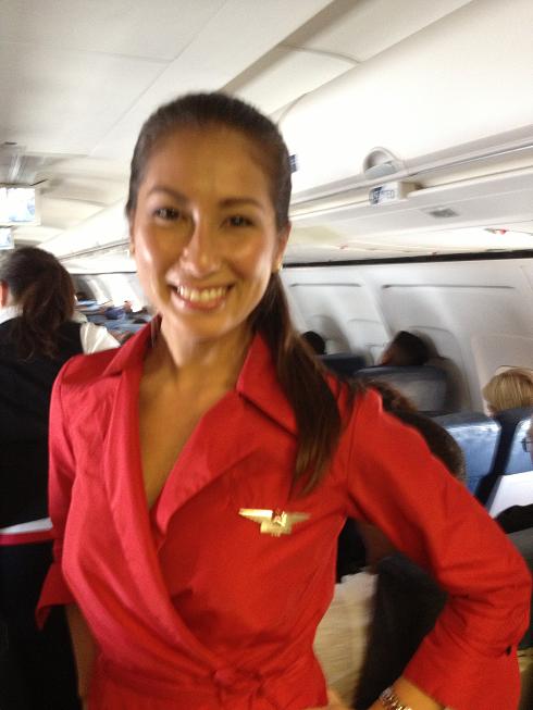 Lisa, the Star of Delta's Safety Video - Will Run For Miles