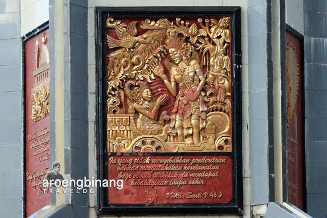 relief agama hindu bukit kasih minahasa sulawesi utara