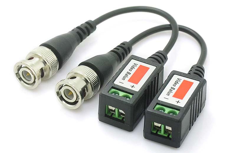 NEW 8Pairs CCTV Video Audio Power Balun BNC to Cat5 /6 UTP Cable for CCTV Camera 