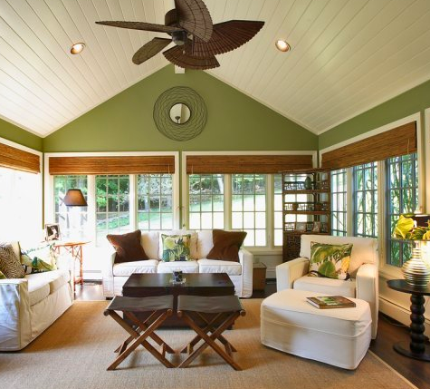 modern tropical living room design