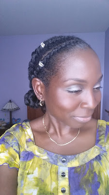 How To Do Feed In Cornrows / Ghana Braid / #FirstTime Natural Hair
