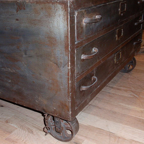 Vintage cabinet (coffee table) via Hudson Goods as seen on linenandlavender.net