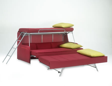 Clack Sofa Bed Chair, A Sofa That Turns Into A Bunk Bed