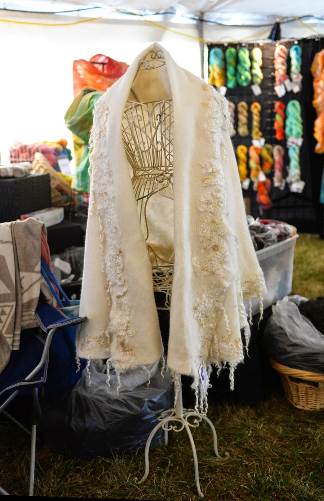 Ky Wool Festival Sheep and Wool Tent October 2014