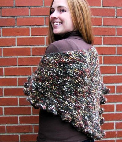 Simple Knits: 272 Triangle Shawl Patterns - Updated 12/09