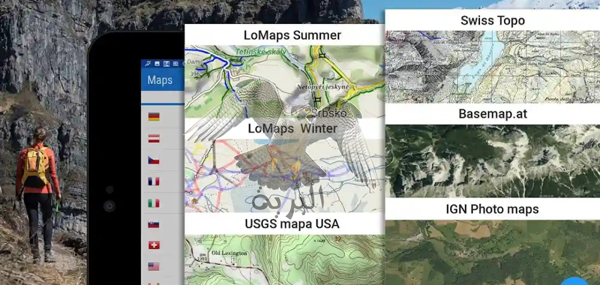 برنامج Locus map  افضل البرامج للصحراء للجوال