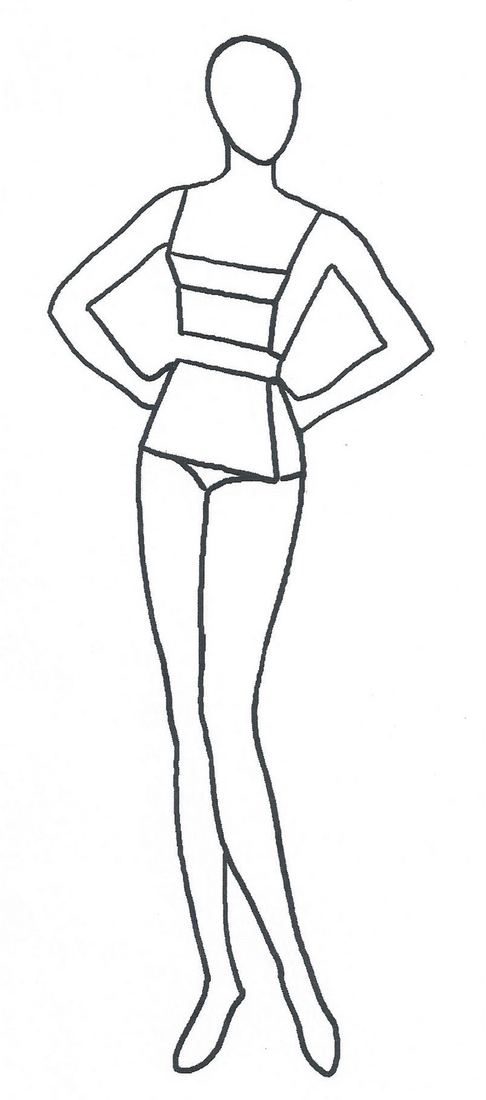 My Road to Becoming a Fashion Designer: Free Fashion Figure Templates ...