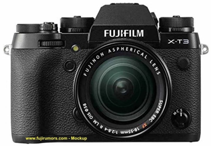 Возможный дизайн Fujifilm X-T3