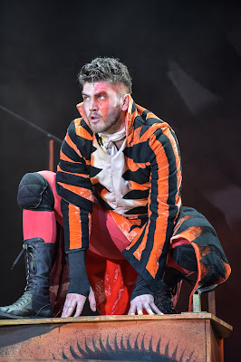 Shere Khan on stage at Derby Theatre