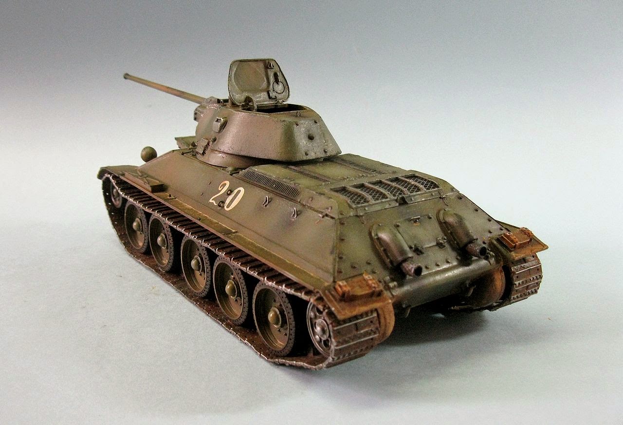 Panzerserra Bunker- Military Scale Models in 1/35 scale: T-34/57 tank ...