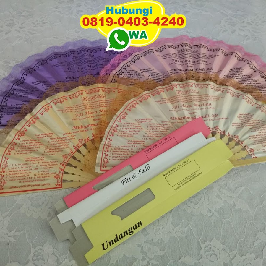 Undangan Pernikahan Biru – Undangan Pernikahan