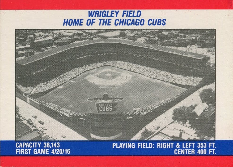 Wrigley Wax 1969 Fleer Stadium Cards